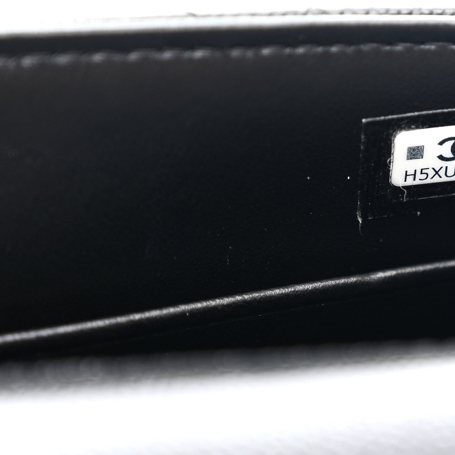Chanel Caviar Quilted Coco Handle Clutch With Chain Black