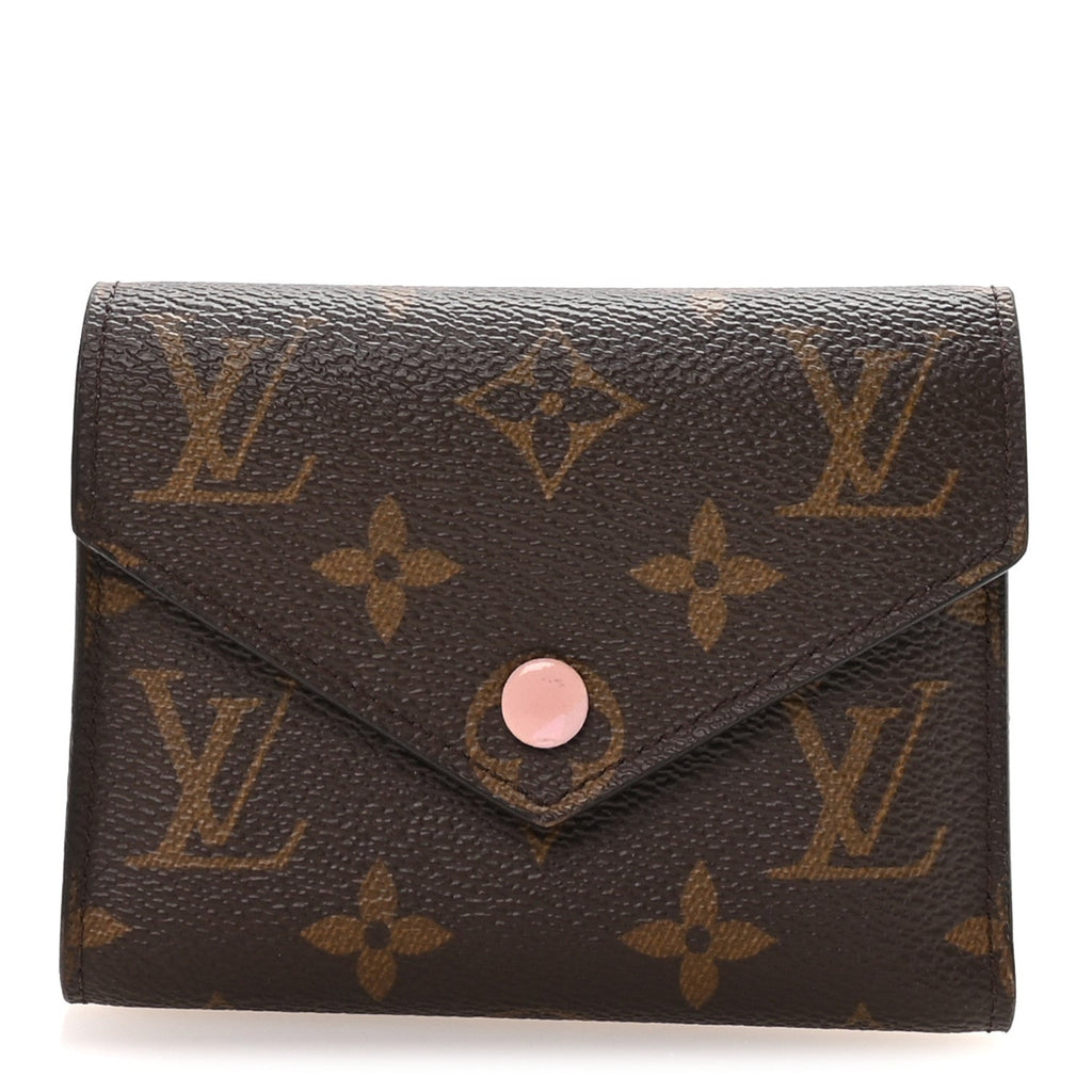 Louis Vuitton Monogram Victorine Wallet Rose Ballerine
