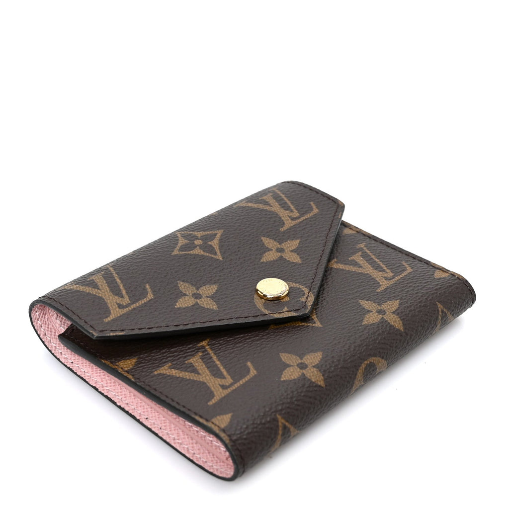 Louis Vuitton Monogram Victorine Wallet Rose Ballerine