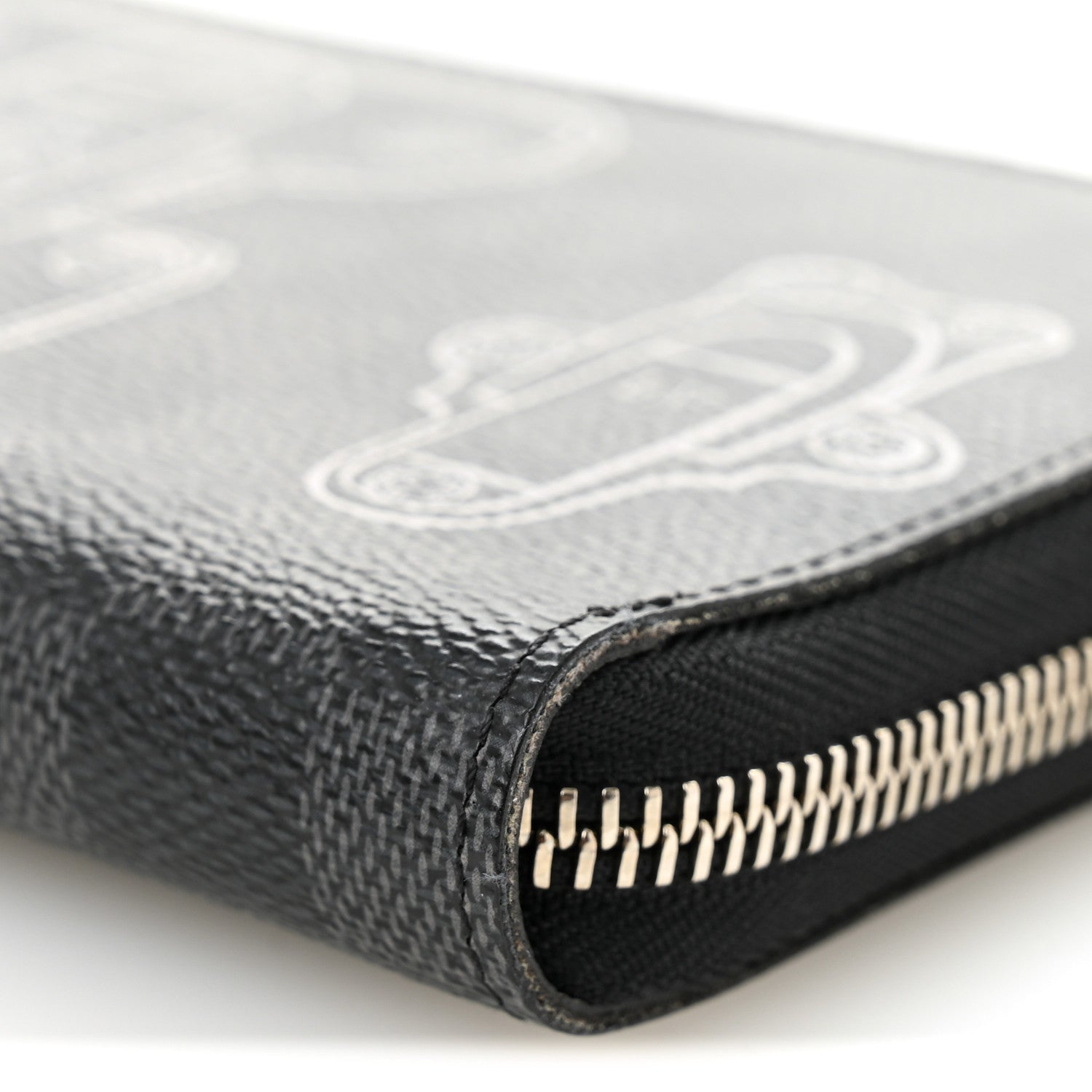Louis Vuitton Damier Graphite Trunks and Locks Zippy Organizer Wallet