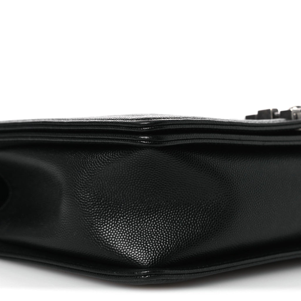 Chanel Caviar Quilted New Medium Boy Flap Black