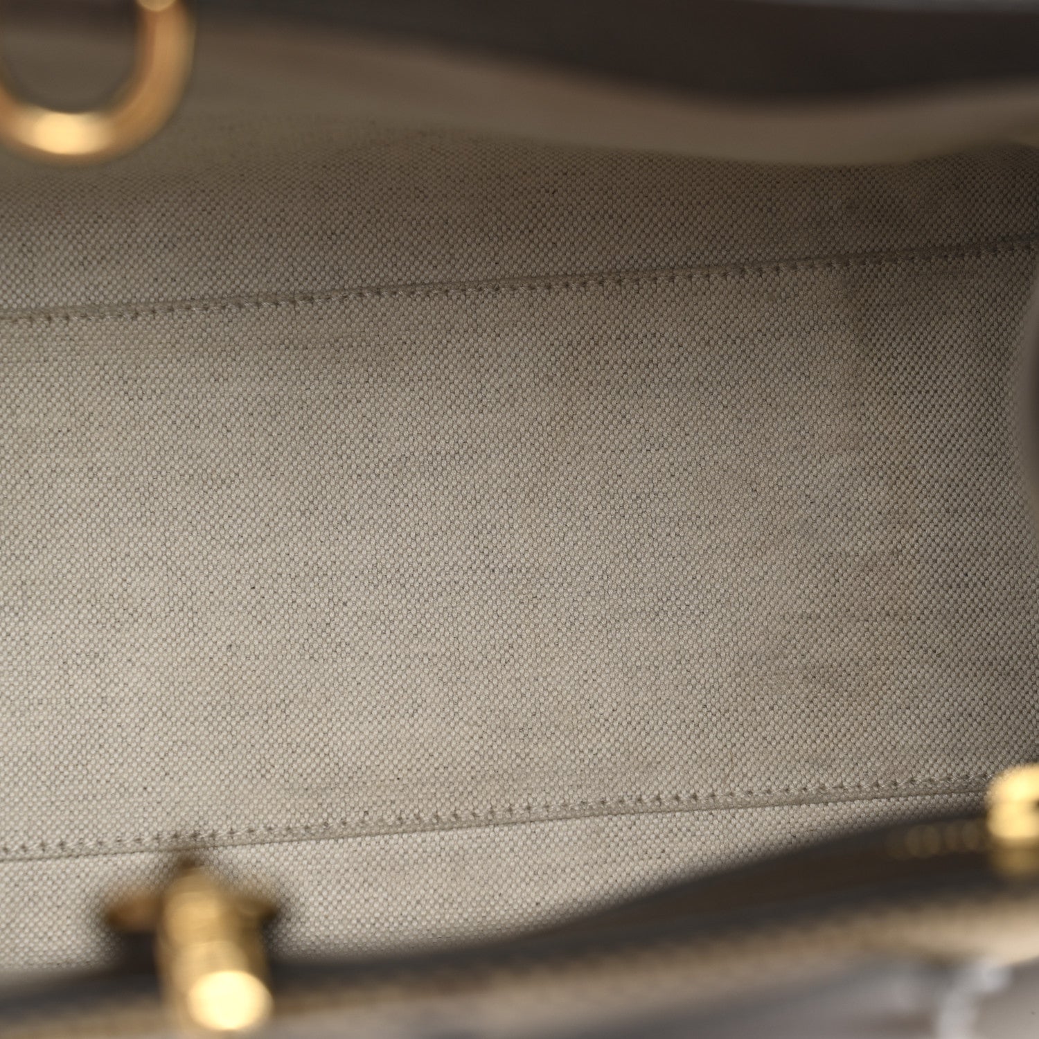 Gucci Monogram Jumbo GG Textured Dollar Calfskin Web Small Tote Bag Camel Ebony New Acero