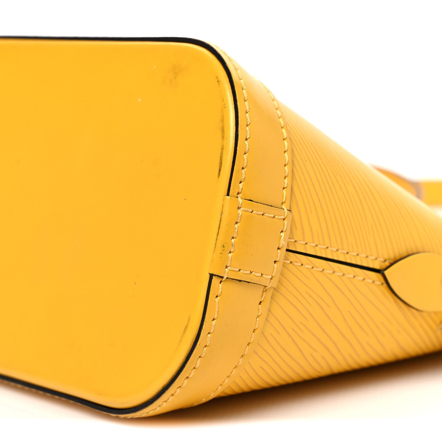 Louis Vuitton Epi Alma Mini Citron