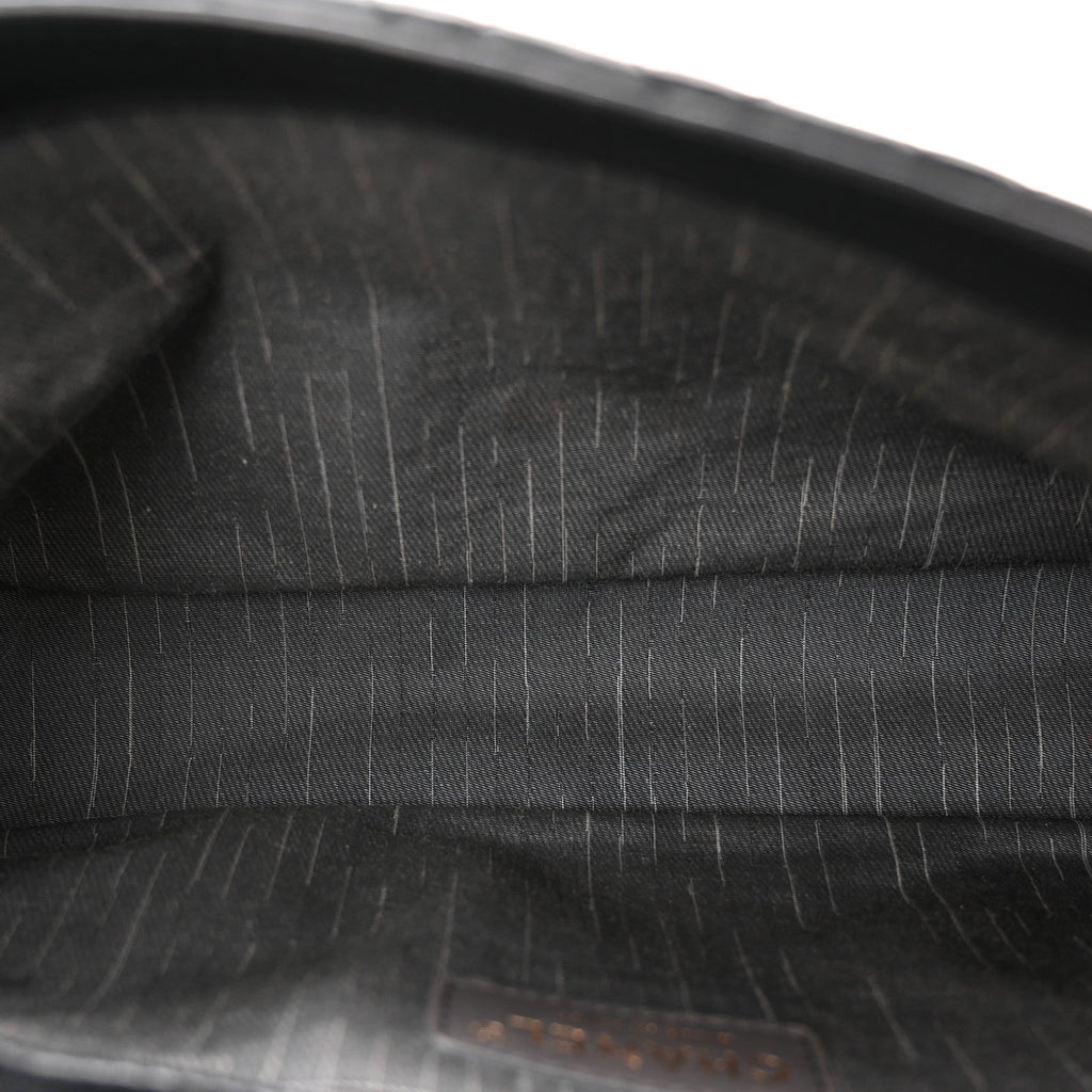 Chanel Lambskin Medium Westminster Pearl Flap Black