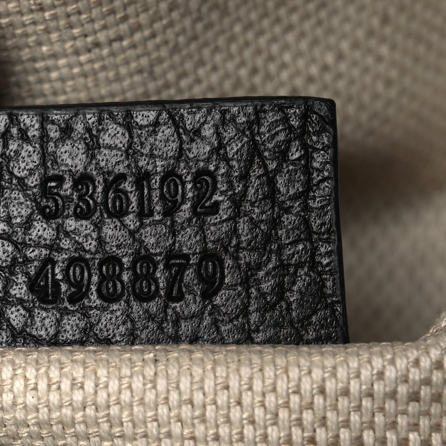 Gucci Pebbled Calfskin Soho Chain Backpack Black