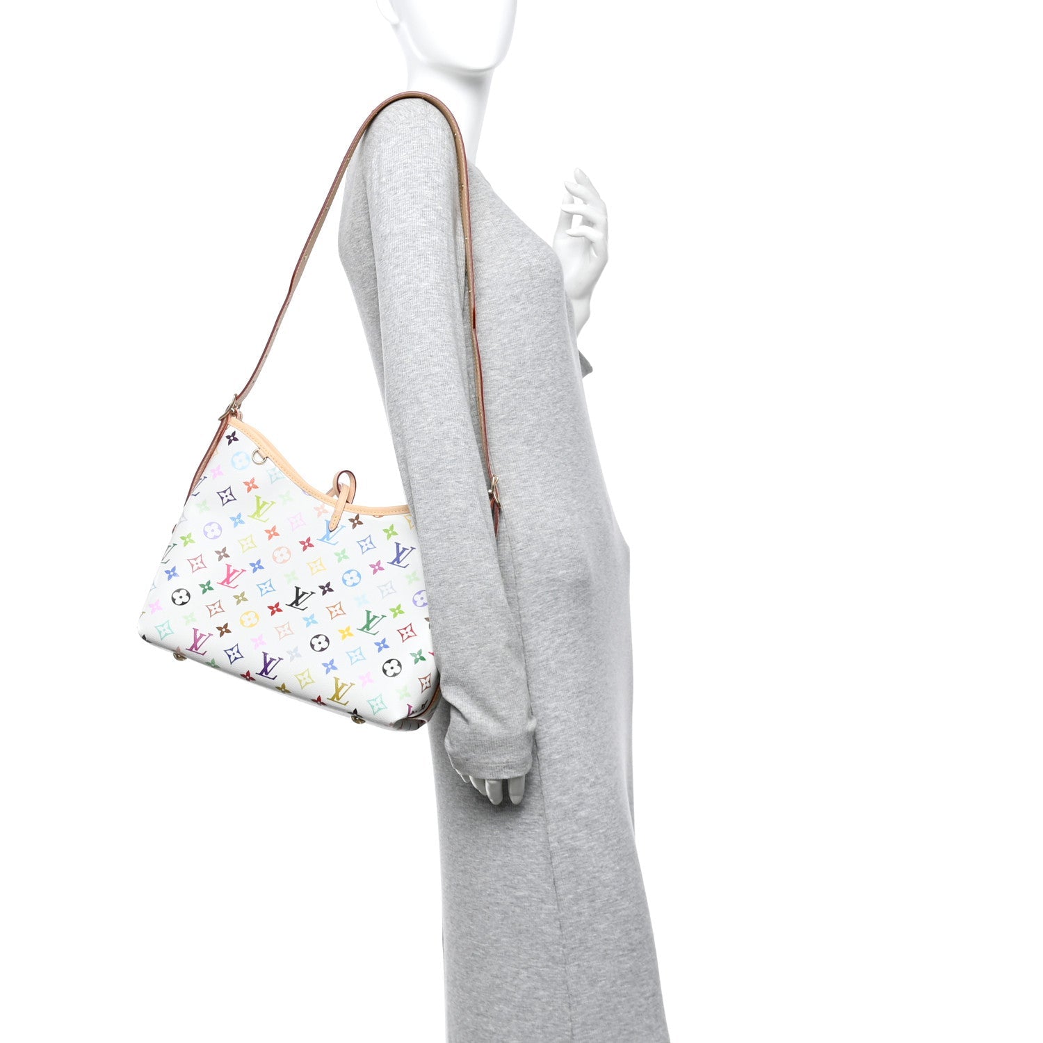 Louis Vuitton LV X TM Monogram Multicolor CarryAll PM White
