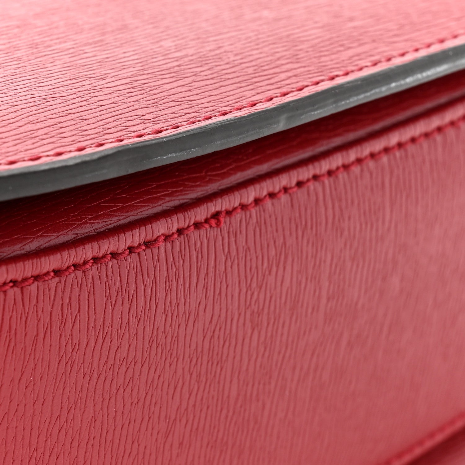 Gucci Shangai Calfskin Small Classic Bamboo Top Handle Bag Romantic Cerise