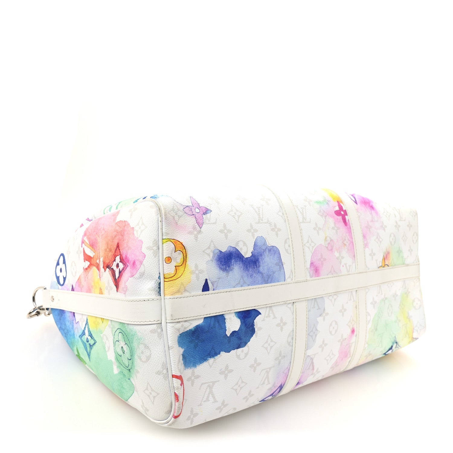 Louis Vuitton Monogram Watercolor Keepall Bandouliere 50 Multicolor