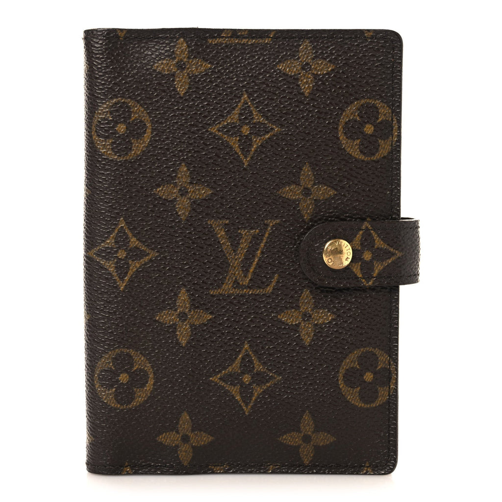 Louis Vuitton Monogram Small Ring Agenda Cover