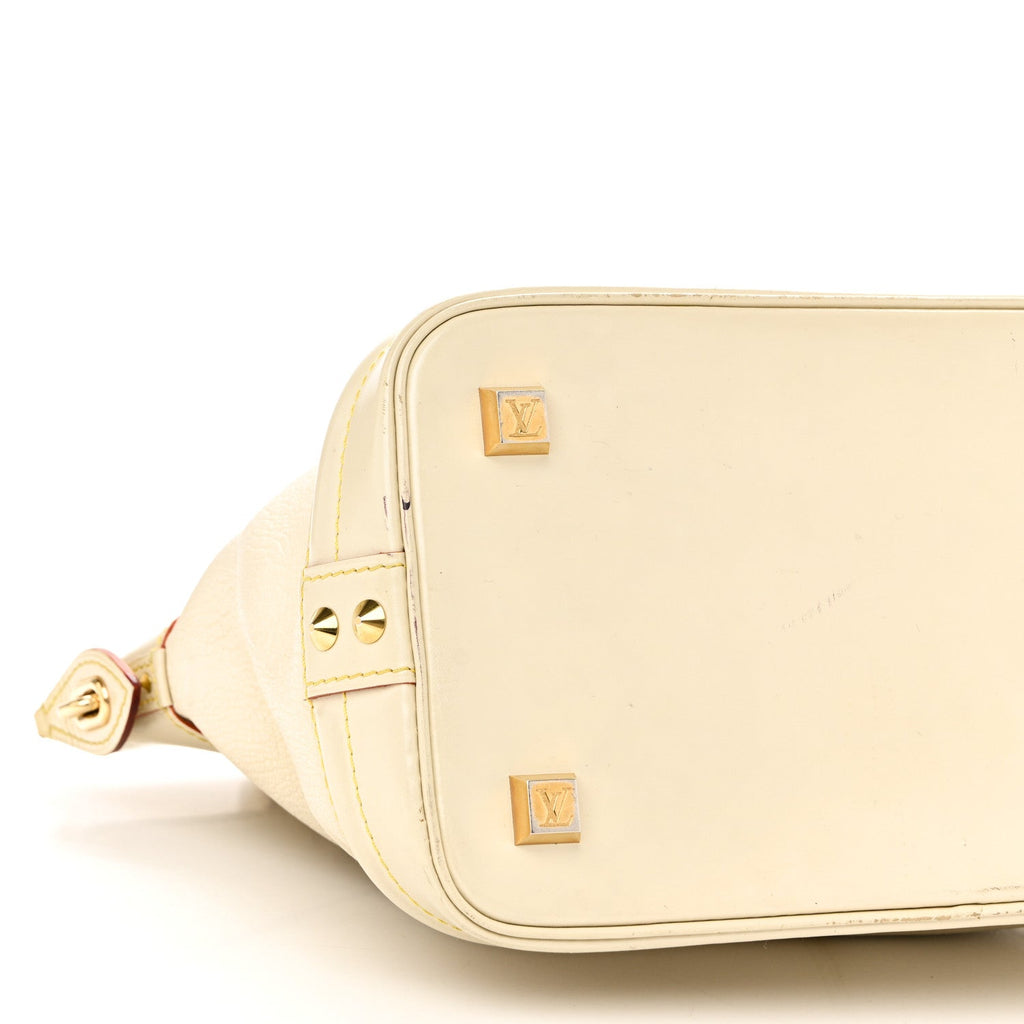 Louis Vuitton Suhali Lockit PM White