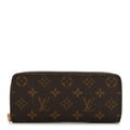 Louis Vuitton Monogram Clemence Wallet Rose Ballerine