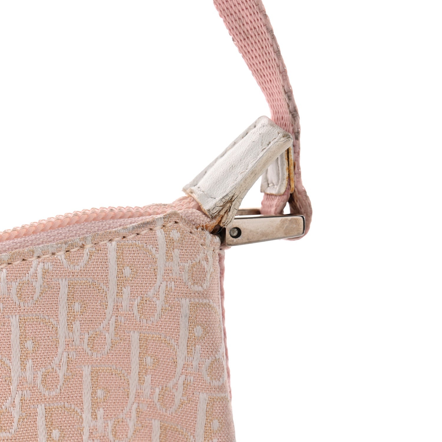 Christian Dior Monogram Shoulder Bag Pochette Pink