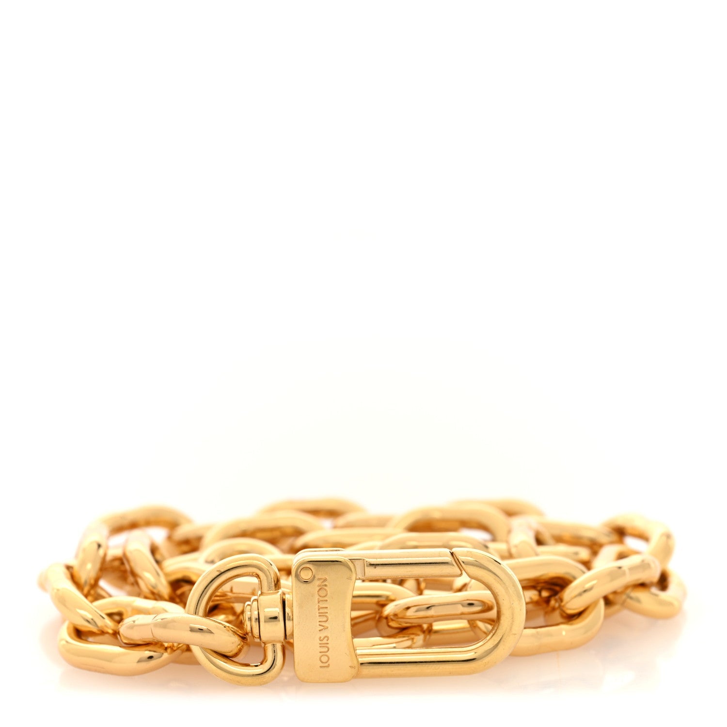Louis Vuitton Pochette Metis East West Chain Strap Gold