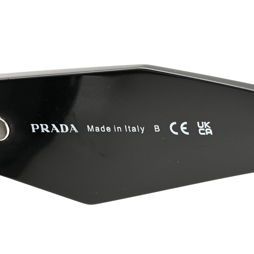 Prada Acetate Symbole Sunglasses SPR 17W Black