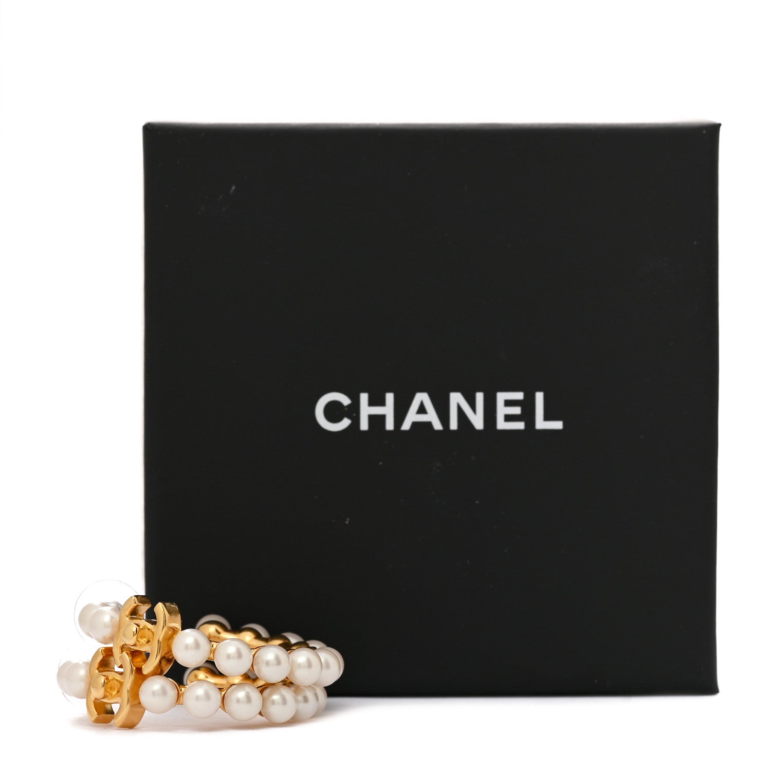 Pearl CC More Is More Small Hoop Earrings Gold