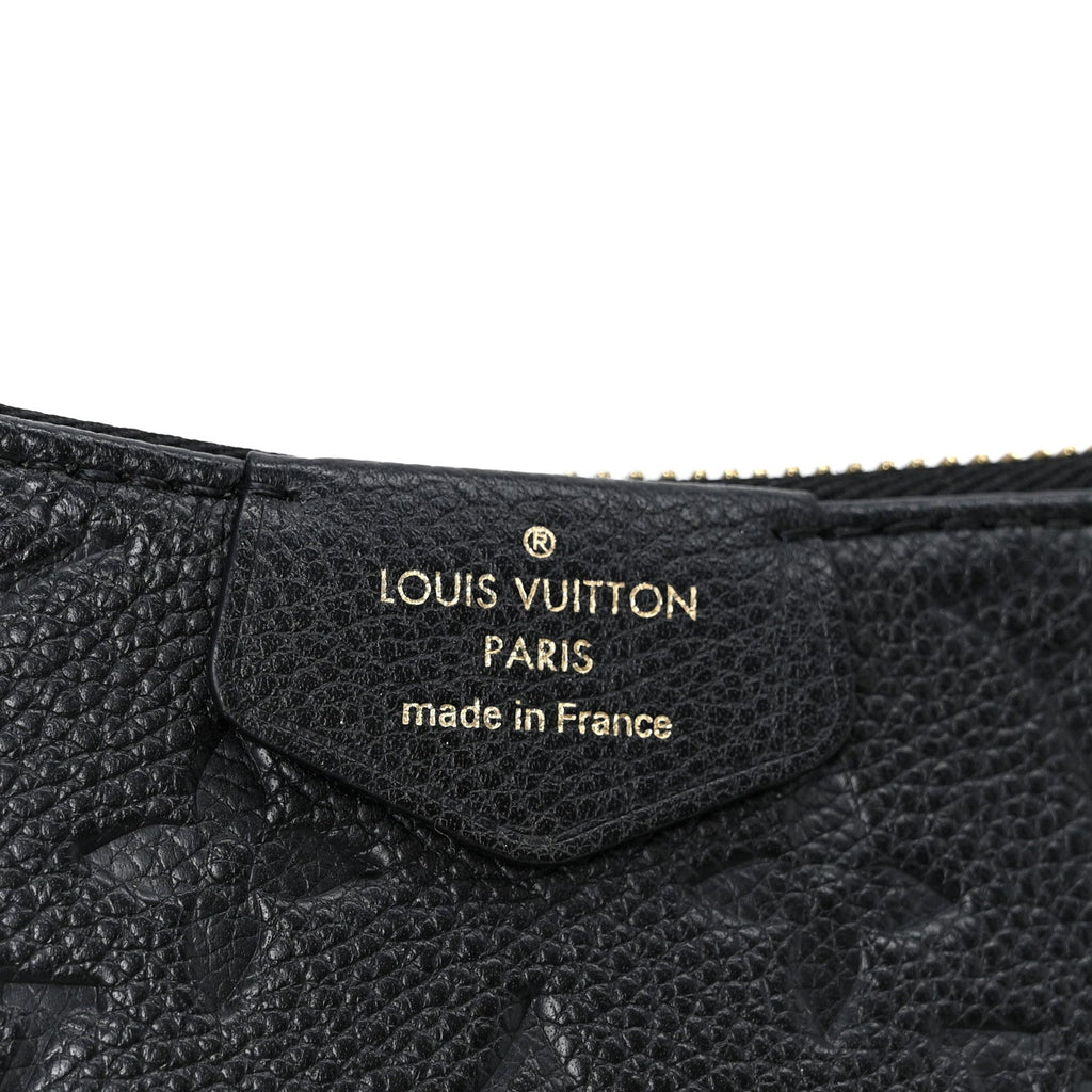 Louis Vuitton Empreinte Easy Pouch On Strap Black