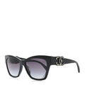 Acetate Square Cat Eye CC Sunglasses 5456-Q-A Black