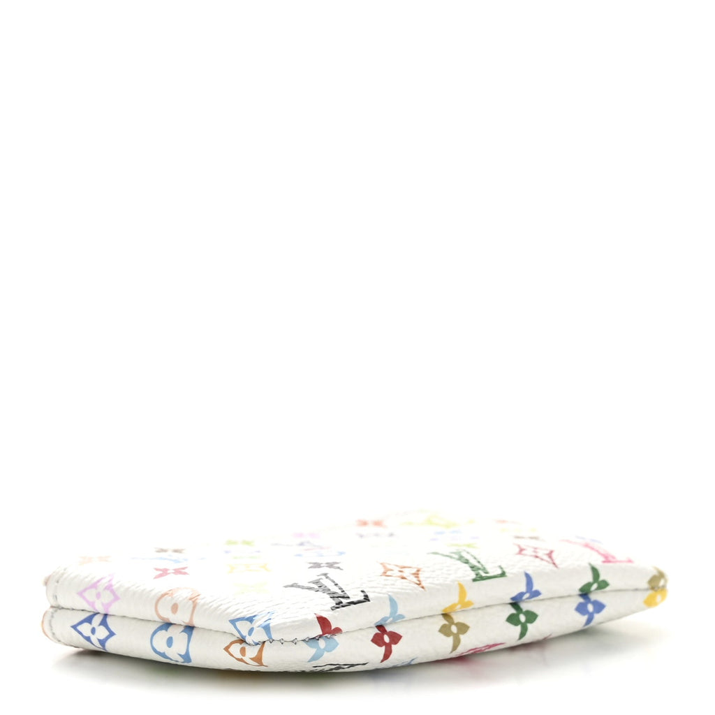 Louis Vuitton LV X TM Monogram Multicolor Key Pouch White