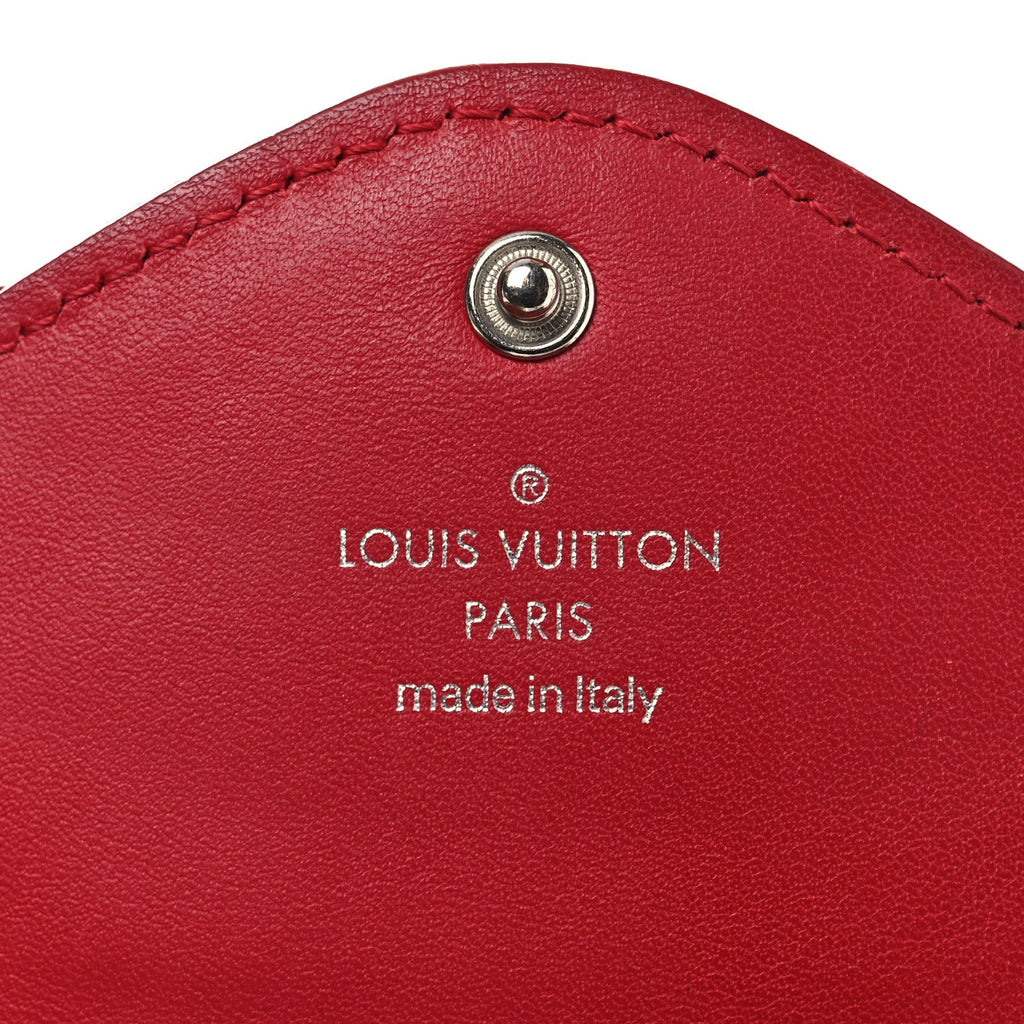 Louis Vuitton Calfskin New Wave Long Wallet Rouge