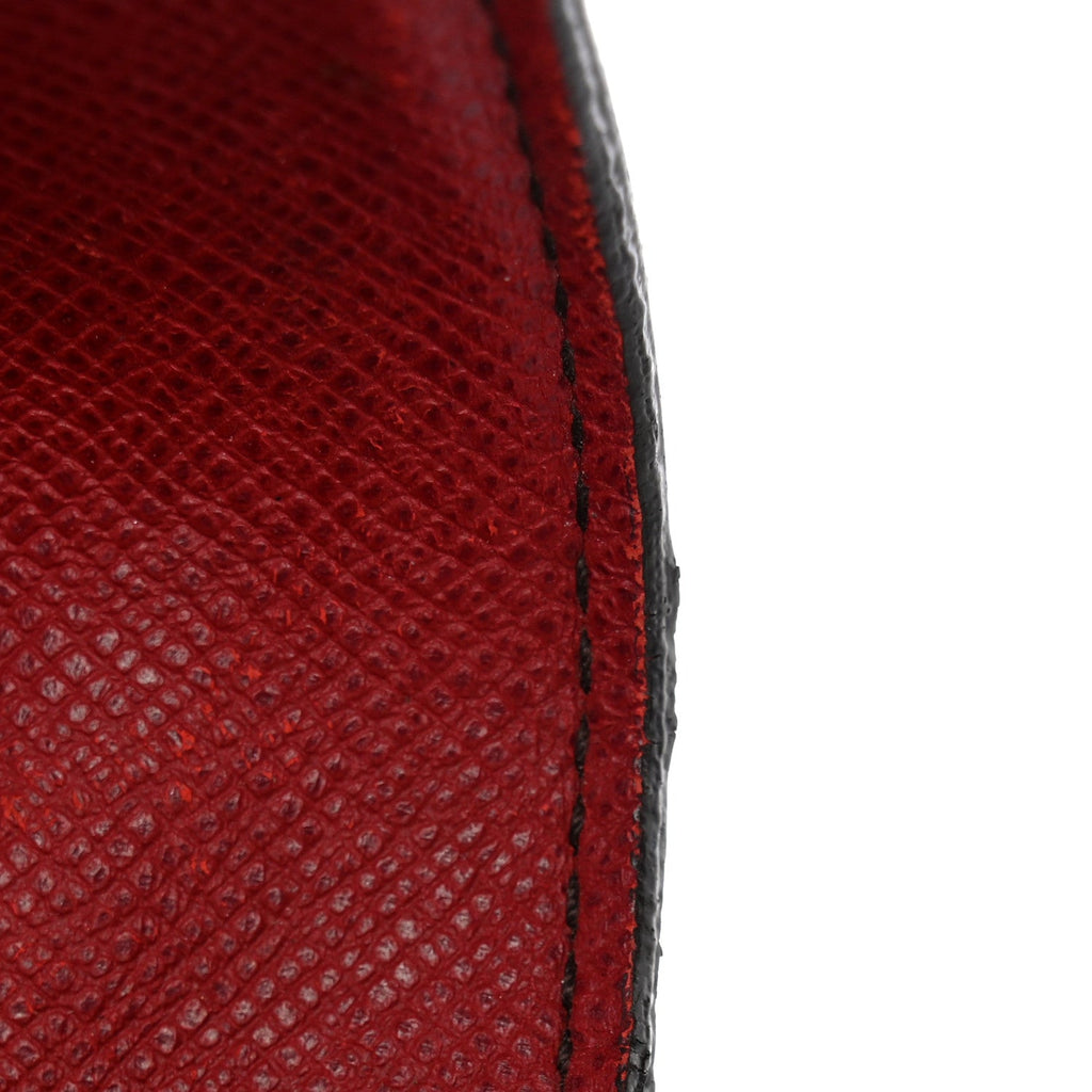 Louis Vuitton Monogram Emilie Wallet Red