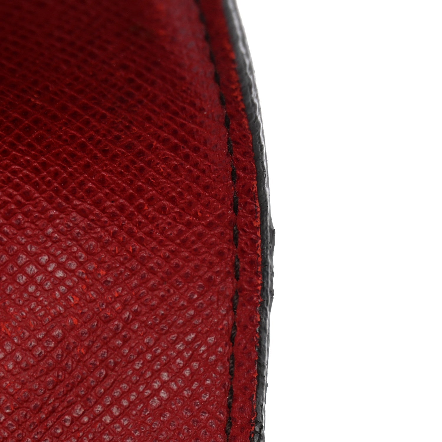 Louis Vuitton Monogram Emilie Wallet Red