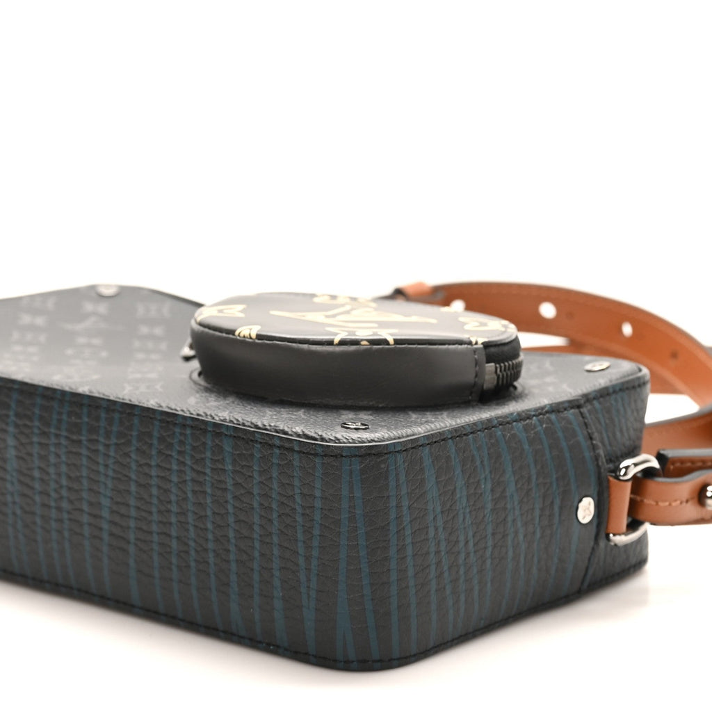 Louis Vuitton Monogram Eclipse Volga On Strap Crossbody Multicolor