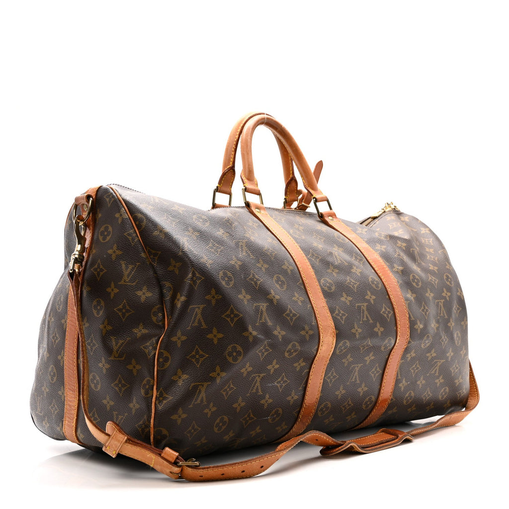 Louis Vuitton Monogram Keepall Bandouliere 55