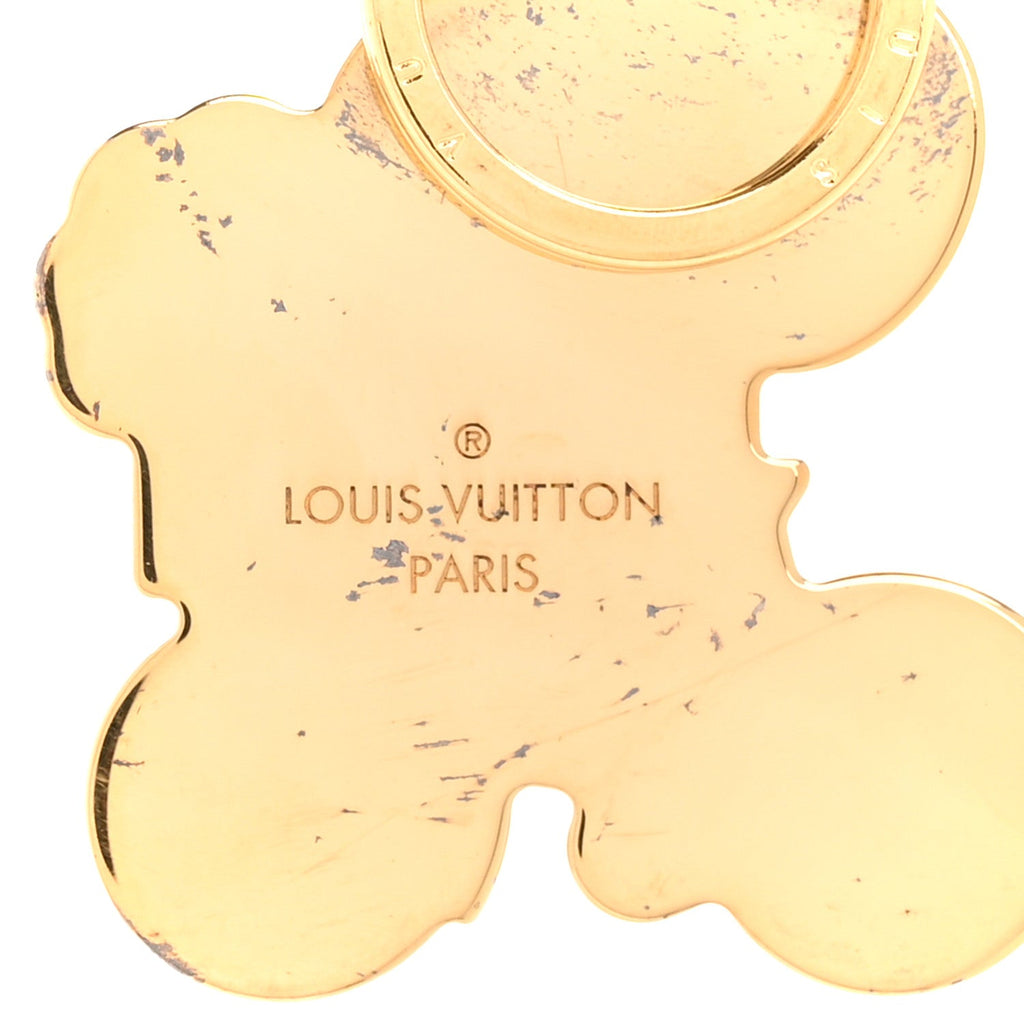 Louis Vuitton Enamel Vivienne Bag Charm Key Holder Multicolor