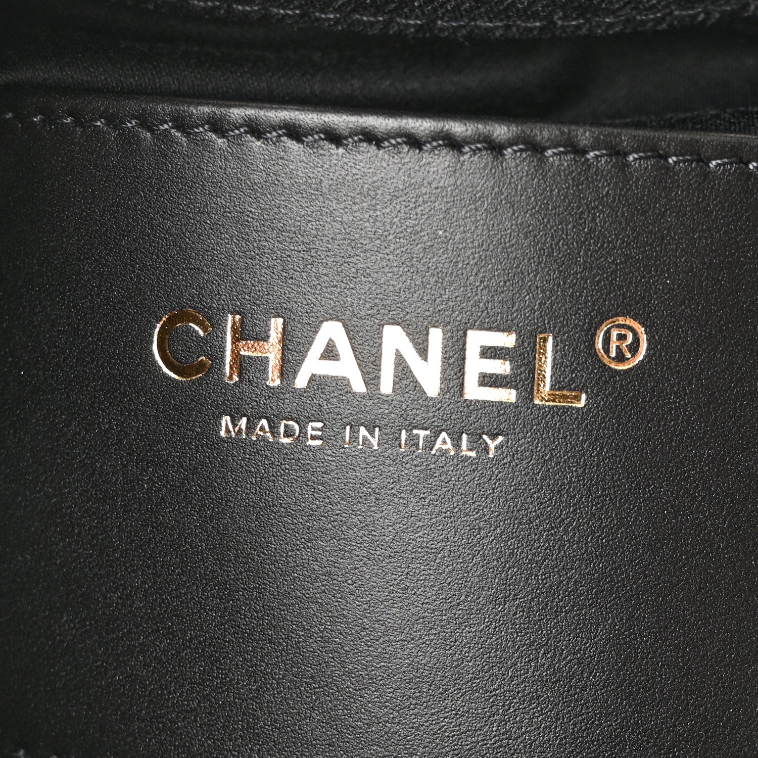 Chanel Washed Denim Quilted Mini Chanel 25 Handbag Black