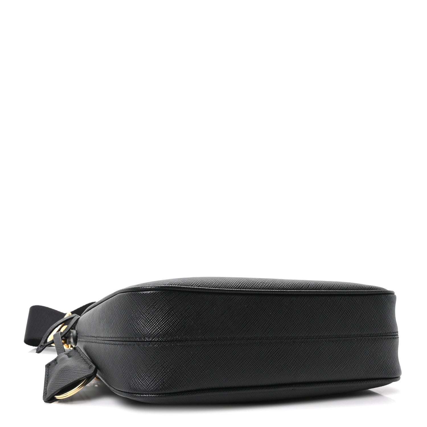 Prada Saffiano Lux Re-Edition 2005 Shoulder Bag Black