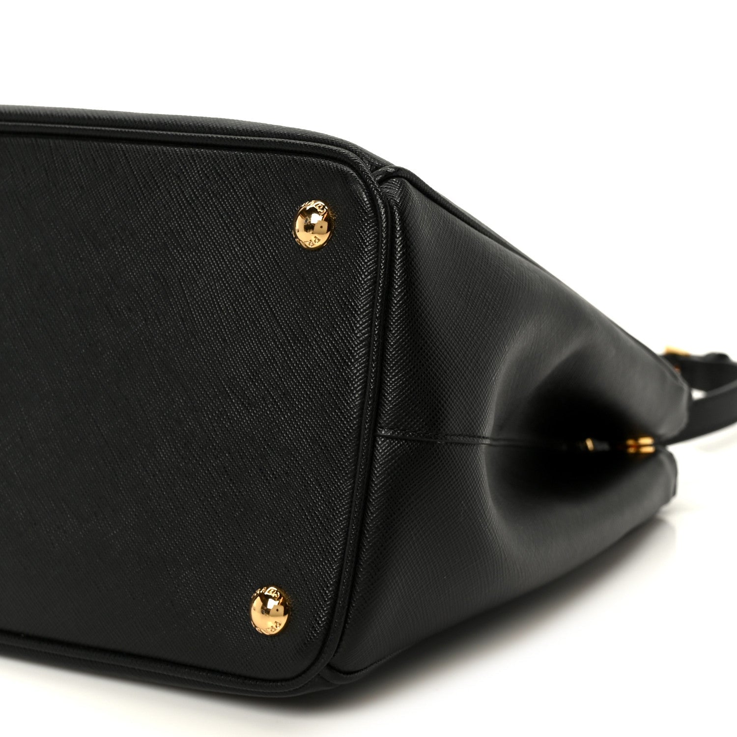 Prada Saffiano Lux Large Galleria Double Zip Tote Black
