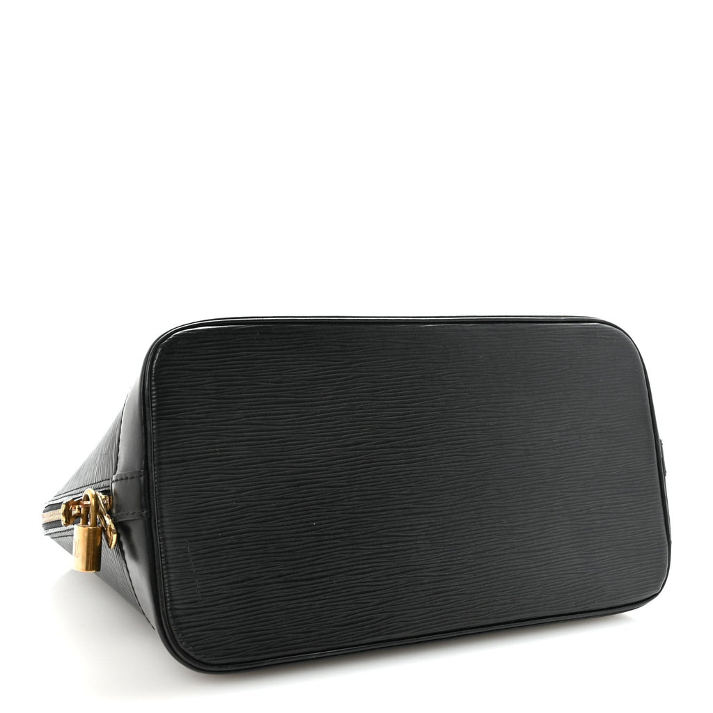 Louis Vuitton Epi Alma PM  Black