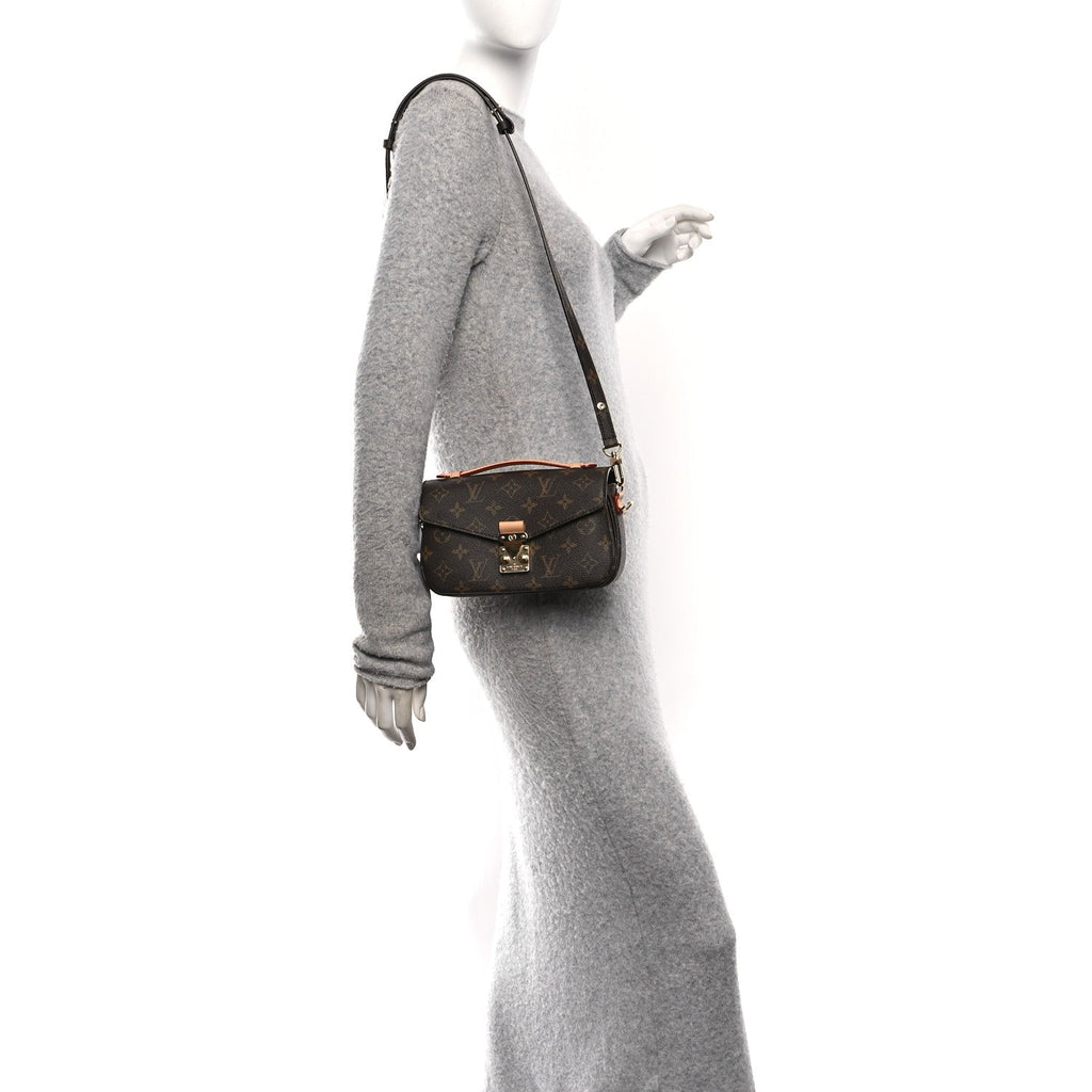 Louis Vuitton Monogram Pochette Metis East West