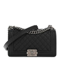 Chanel Caviar Quilted Medium Boy Flap Black