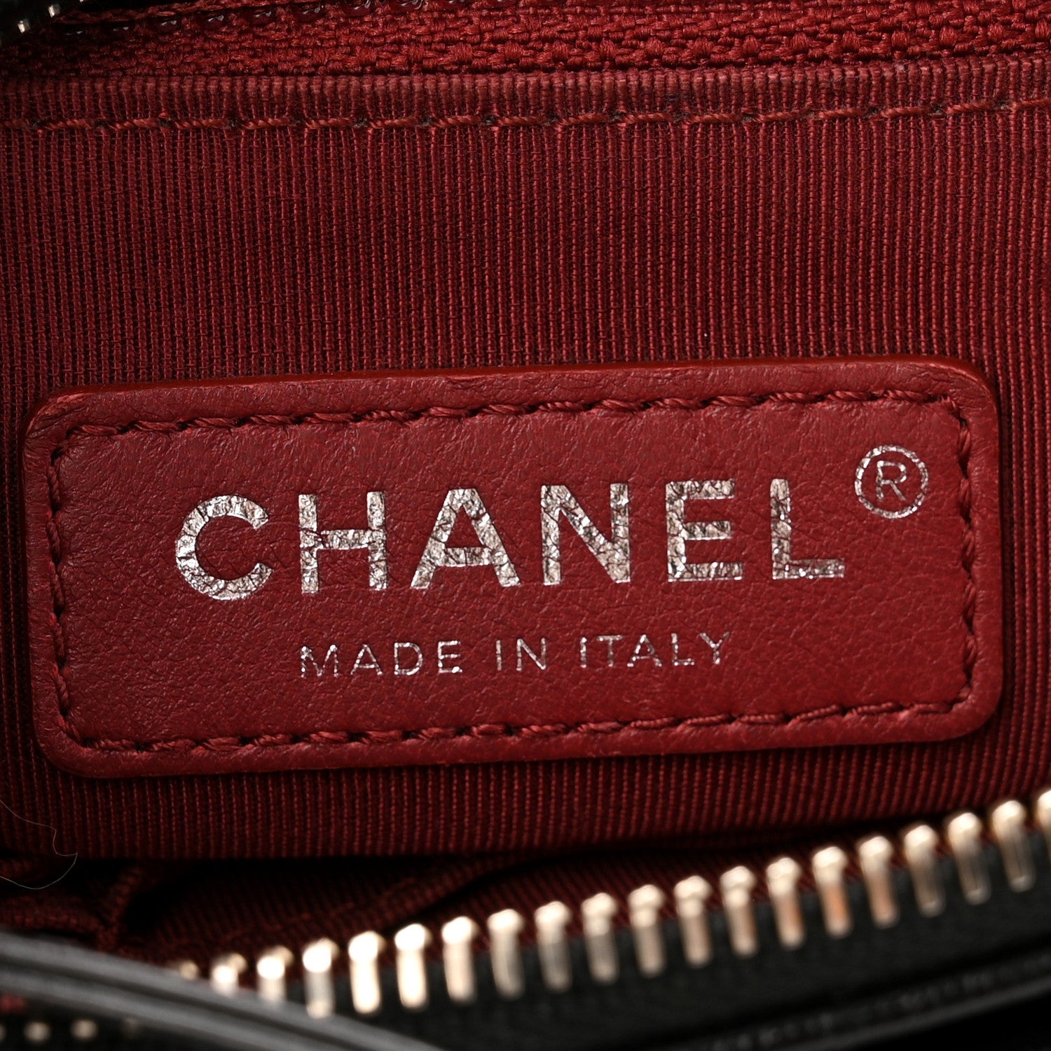 Chanel Tweed Calfskin Small Gabrielle Hobo Black White