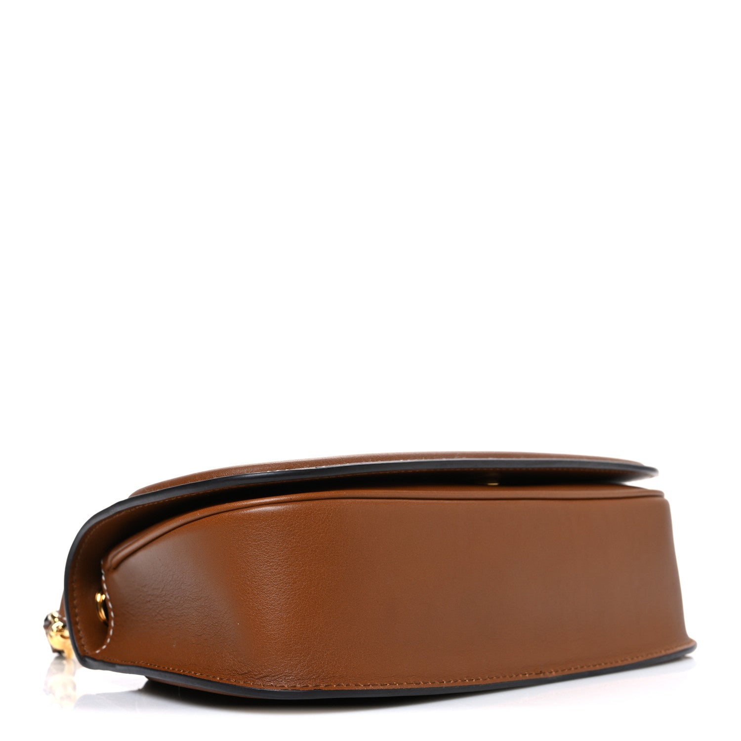 Gucci Roxy Calfskin Medium Blondie Top Handle Bag Brown