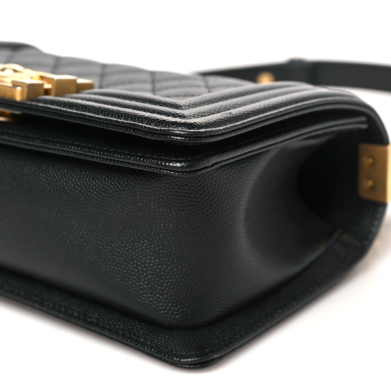 Chanel Caviar Quilted Small Boy Flap Black
