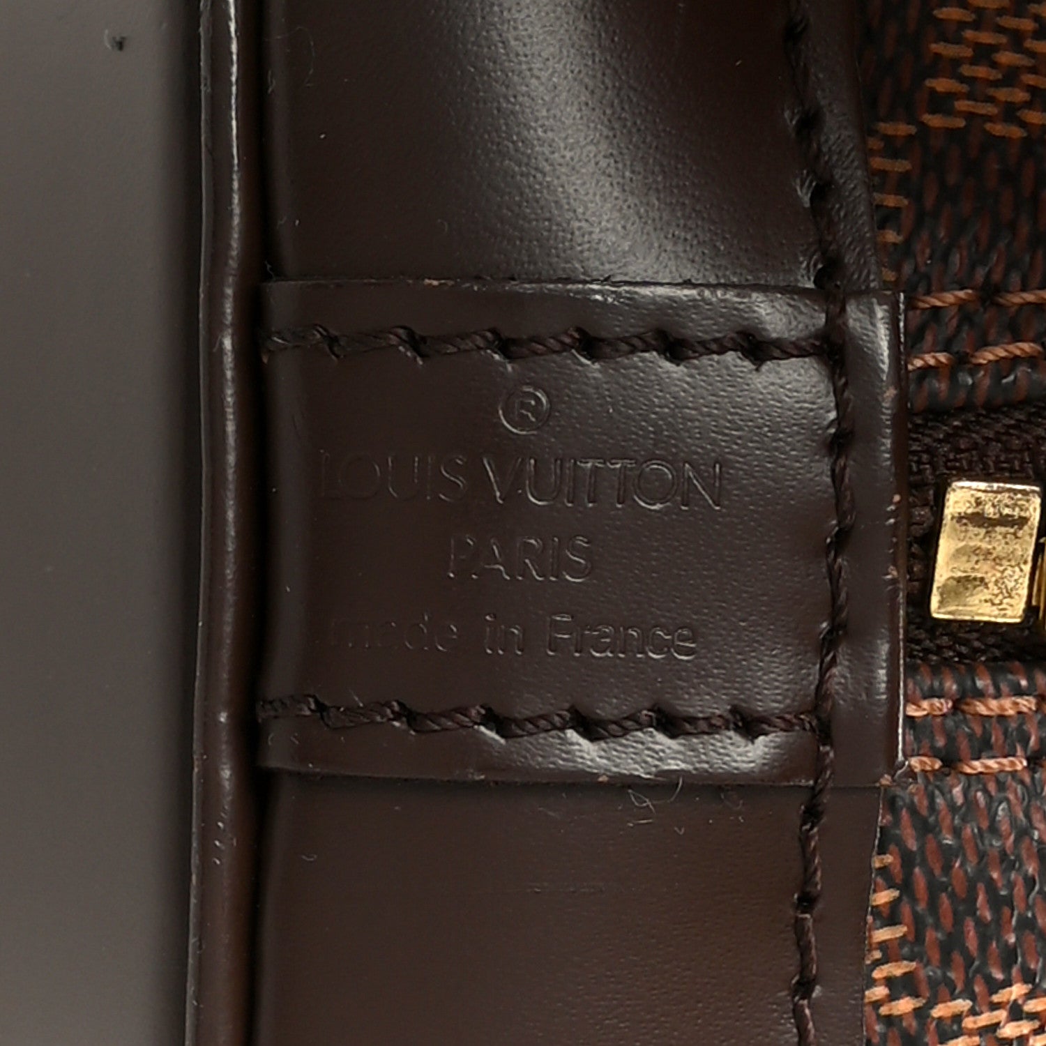 Louis Vuitton Damier Ebene Alma PM