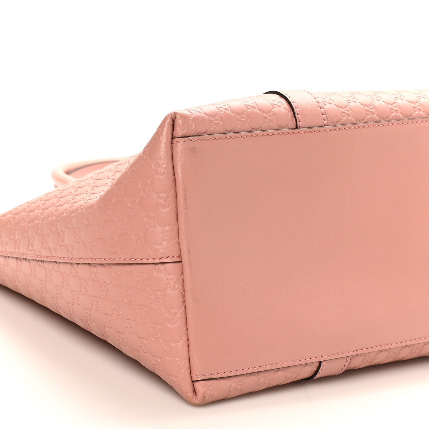 Gucci Soft Microguccissima Medium Zippered Satchel Soft Pink