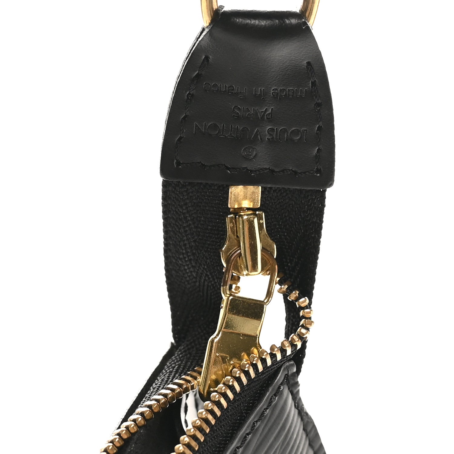 Louis Vuitton Epi Pochette Accessories 24 Black