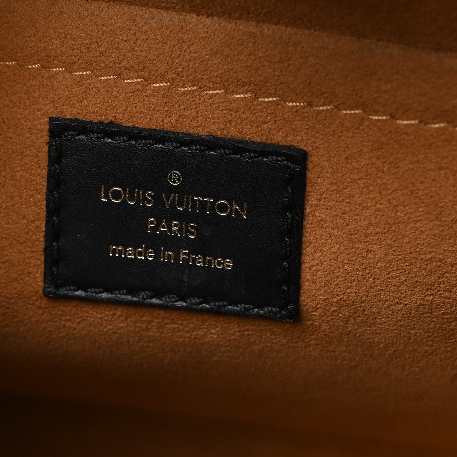 Louis Vuitton Calfskin Monogram On My Side Black