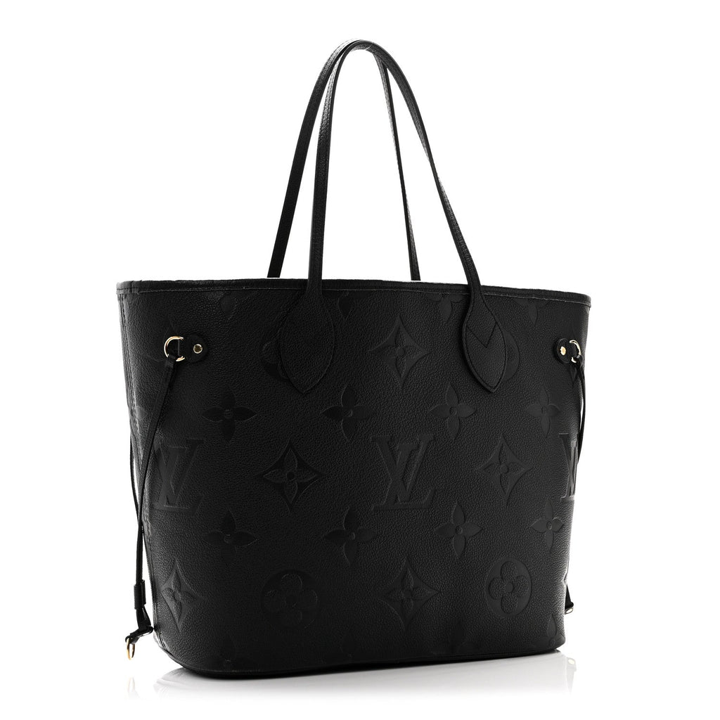 Louis Vuitton Empreinte Monogram Giant Neverfull MM Black