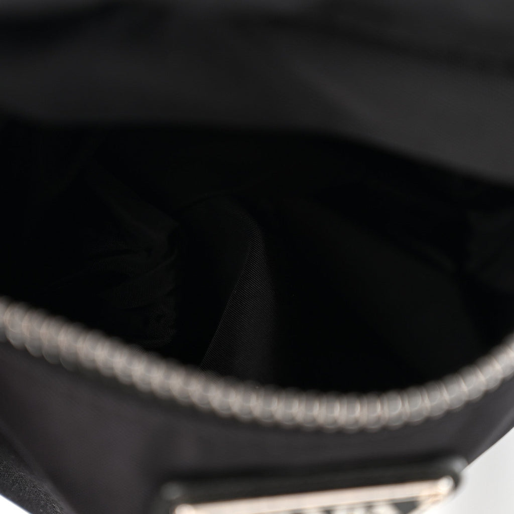 Prada Tessuto Nylon Saffiano Belt Bag 90 36 Black