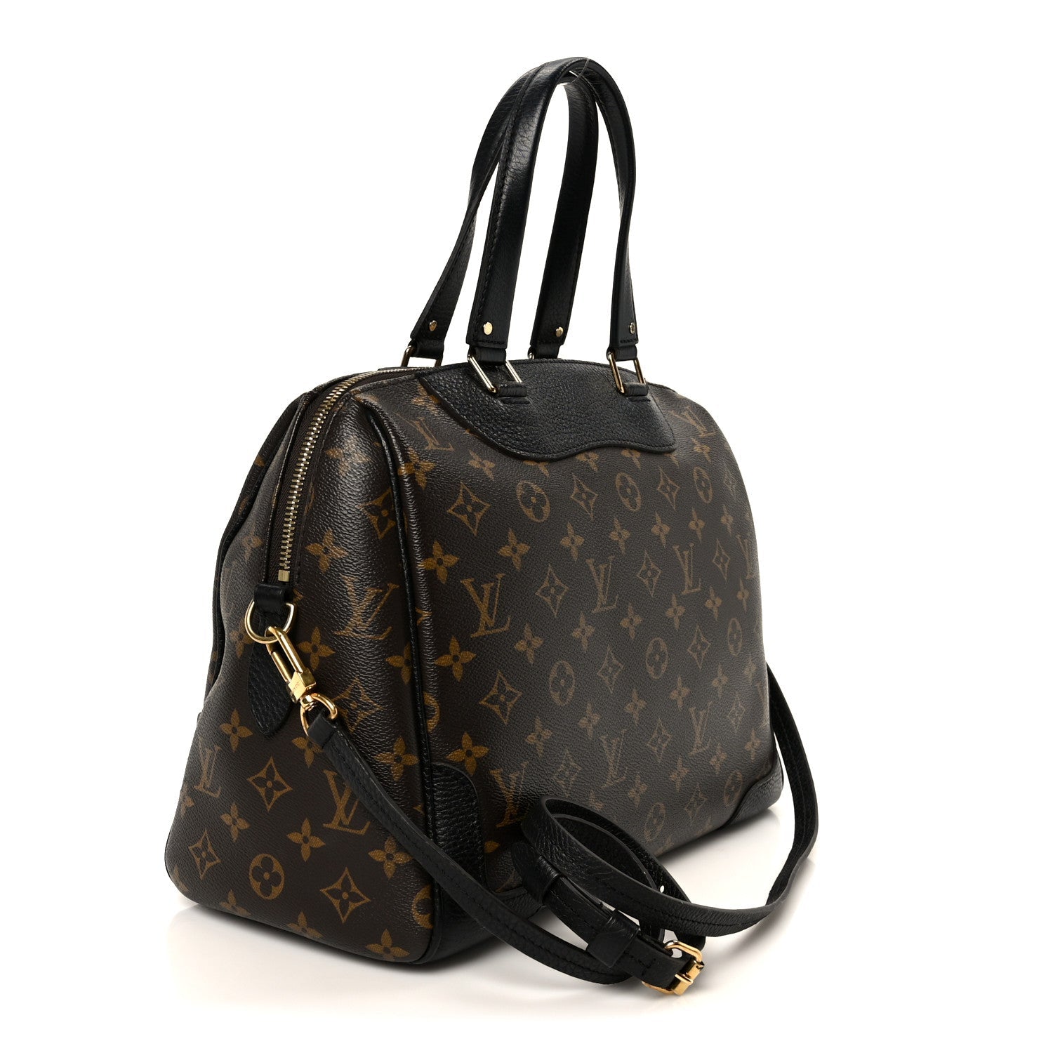 Louis Vuitton Monogram Retiro NM Black