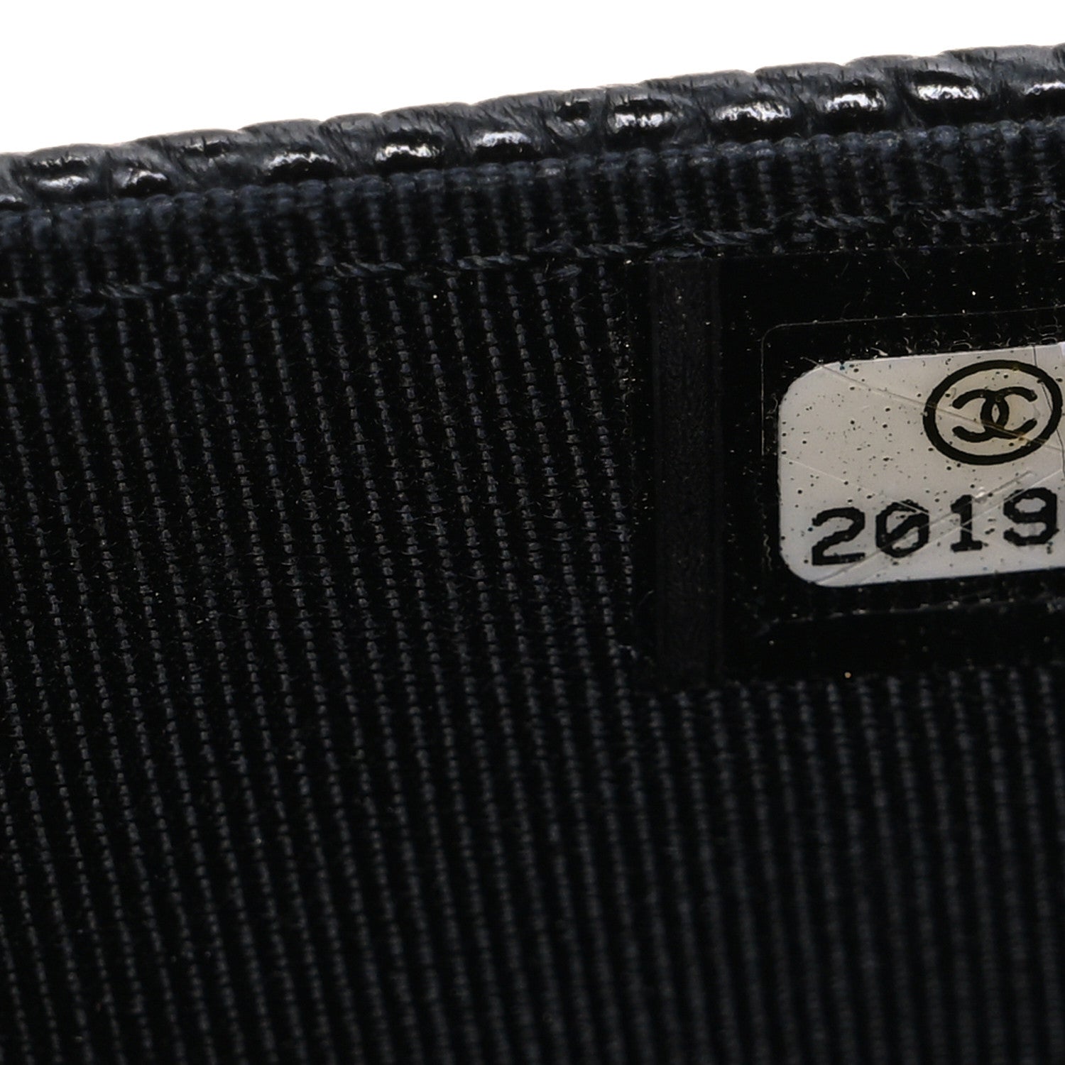Chanel Caviar Quilted Wallet on Chain WOC Black
