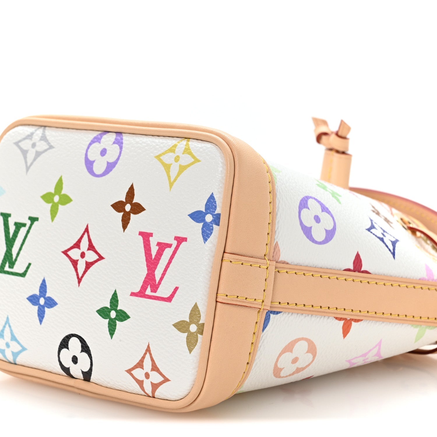 Louis Vuitton LV x TM Monogram Multicolor Nano Noe NV White