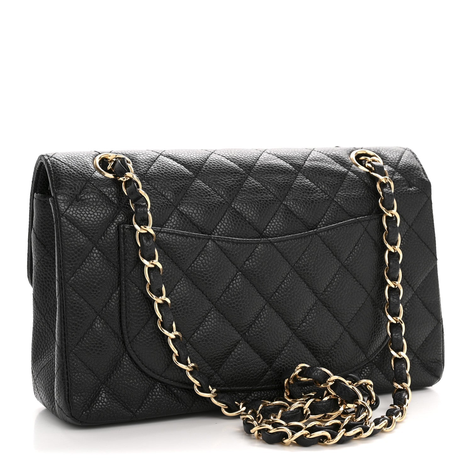Chanel Caviar Quilted Small Double Flap Black