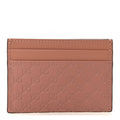 Gucci Microguccissima Card Holder Soft Pink