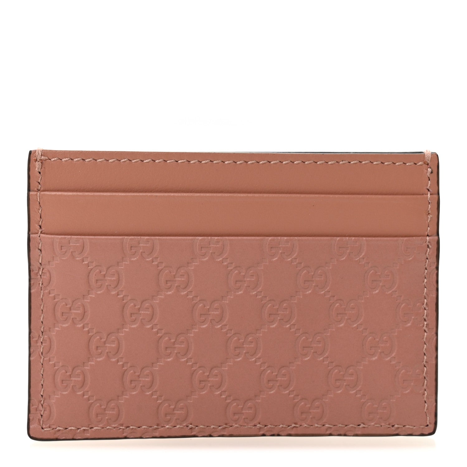 Gucci Microguccissima Card Holder Soft Pink
