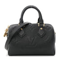 Louis Vuitton Empreinte Monogram Giant Speedy Bandouliere 20 Black